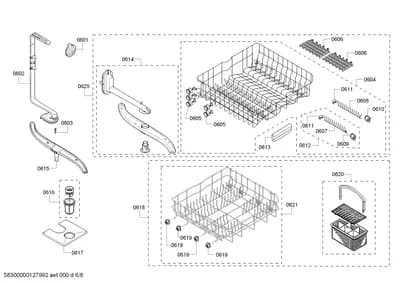 Baskets & Wheels, Flaps & Holders (0601-0625)