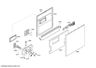Seals & Gaskets, Door & Housing (0201-0217)