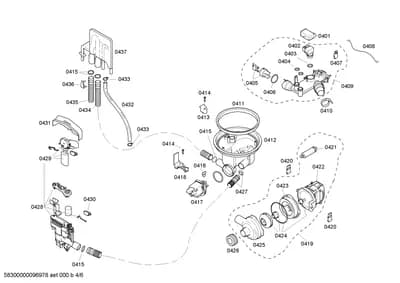 Pumps, heatingparts (0402-0437)