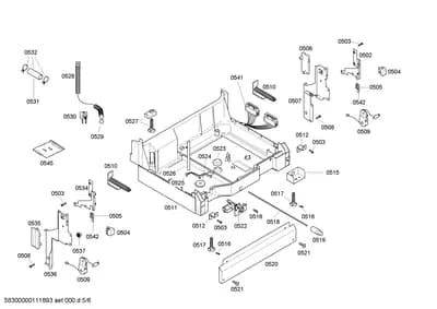 Screws, Hinges (0501-0541)