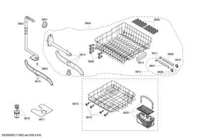 Baskets & Wheels, Flaps & Holders (0601-0620)