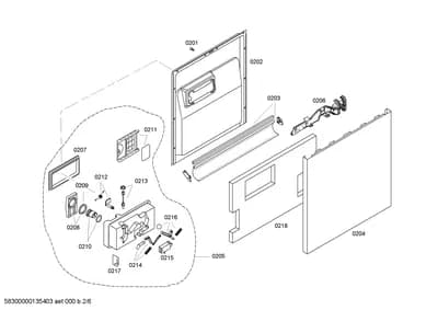 Seals & Gaskets, Door & Housing (0201-0218)