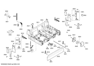 Screws, Door & Housing (0501-0545)