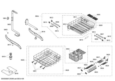 Baskets & Wheels, Flaps & Holders (0601-8103)