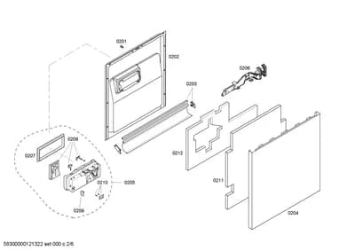 Seals & Gaskets, Door & Housing (0201-8103)