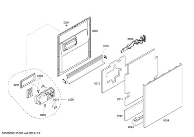 Seals & Gaskets, Door & Housing (0201-8103)