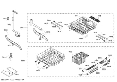 Baskets & Wheels, Flaps & Holders (0601-8103)