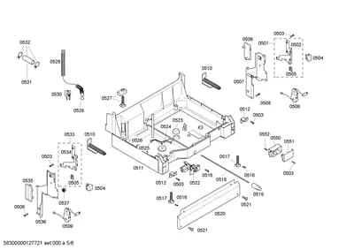 Screws, Door & Housing (0501-0551)