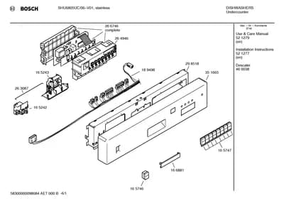 Seals & Gaskets, Door & Housing (0001-3001)