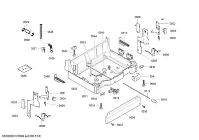 Door & Housing, Screws (0502-0545)