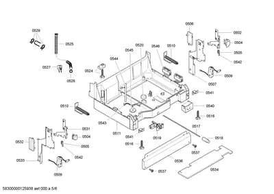 Door & Housing, Screws (0502-0546)