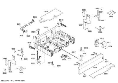 Screws, Door & Housing (0502-0548)