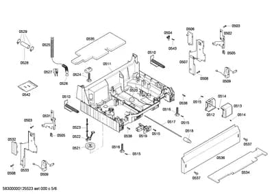 Screws, Door & Housing (0502-0543)