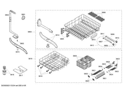 Baskets & Wheels, Flaps & Holders (0601-0625)