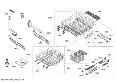 Baskets & Wheels, Flaps & Holders (0601-0627)