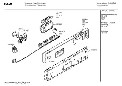 Door & Housing, Baskets & Wheels (0001-3001)