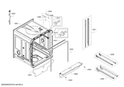 Rails, Screws (0310-0395)