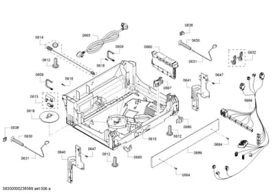 Door & Housing, Flaps & Holders (0609-0686)