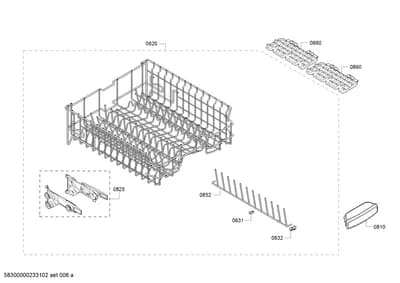 Baskets & Wheels, Flaps & Holders (0810-0860)