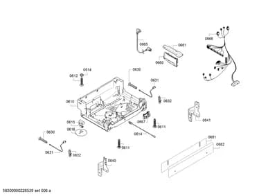 Door & Housing, Hinges (0610-8103)