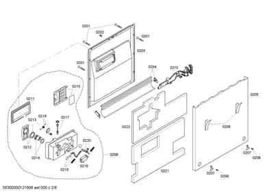 Seals & Gaskets, doors & housing (0201-8103)
