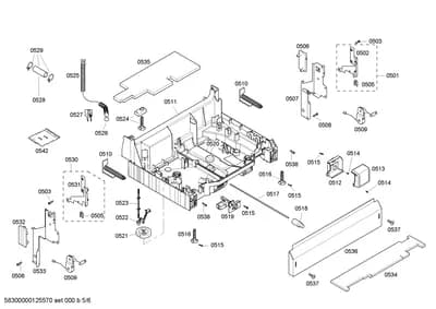 Screws, Door & Housing (0501-0542)