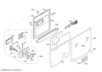 Seals & Gaskets, doors & housing (0201-0222)