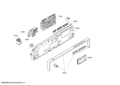 Switches, Door & Housing (0101-0108)