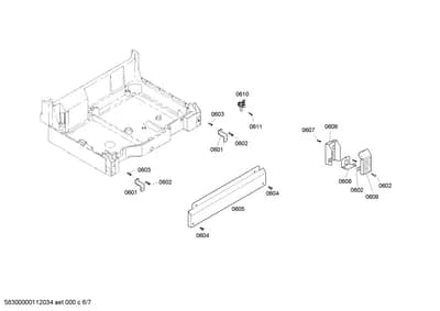 Screws, Door & Housing (0601-0611)