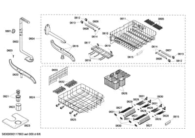 Baskets & Wheels, Flaps & Holders (0601-0633)