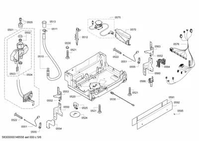 Door & Housing, Hinges (0501-0595)