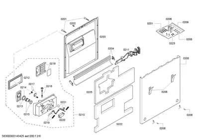 Seals & Gaskets, doors & housing (0201-0225)