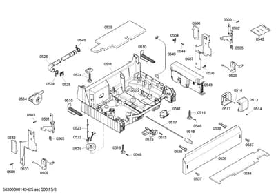 Screws, Door & Housing (0502-0554)