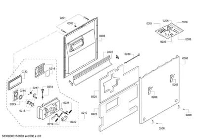 Seals & Gaskets, doors & housing (0201-0230)