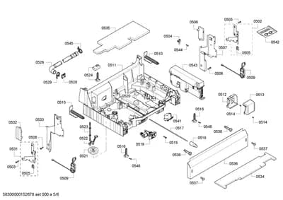 Screws, Door & Housing (0502-0548)