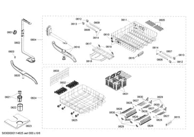 Baskets & Wheels, Flaps & Holders (0601-0633)