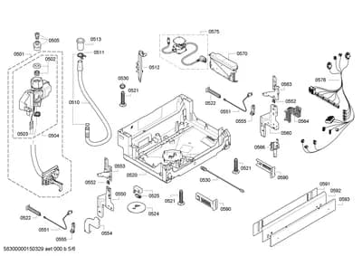 Door & Housing, Hinges (0501-0593)