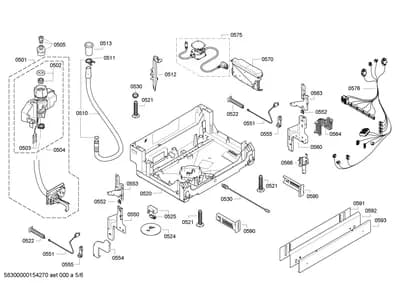 Door & Housing, Hinges (0501-0593)