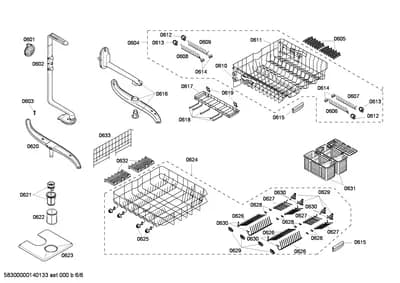 Baskets & Wheels, Flaps & Holders (0601-0633)