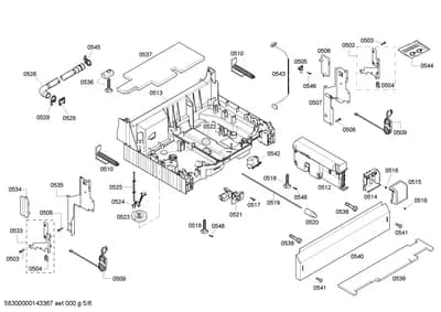 Screws, Door & Housing (0502-0548)