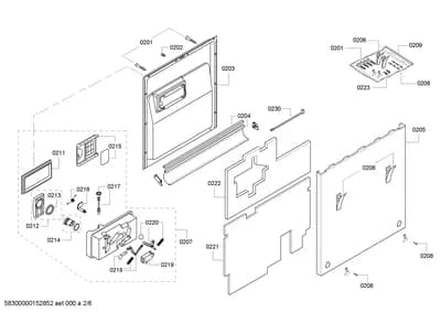 Seals & Gaskets, doors & housing (0201-0230)