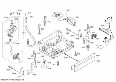 Door & Housing, Hinges (0501-8301)