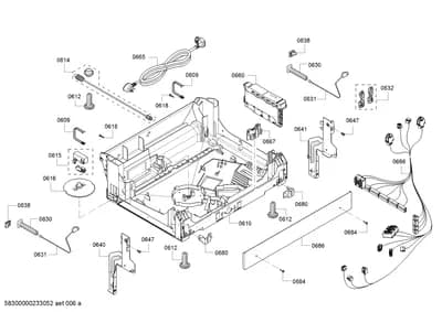Door & Housing, Flaps & Holders (0609-0686)