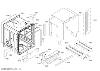 Screws, Rails (0310-8310)