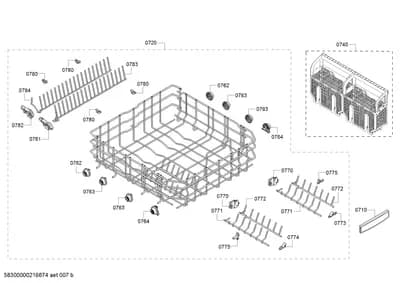 Flaps & Holders, Baskets & Wheels (0710-0784)
