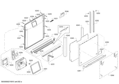 Screws, Seals & Gaskets (0201-0261)