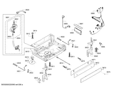 Door & Housing, Hinges (0601-8102)