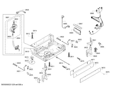 Door & Housing, Hinges (0601-8102)