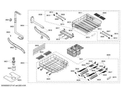 Baskets & Wheels, Flaps & Holders (0601-0633)