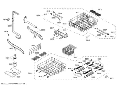 Baskets & Wheels, Flaps & Holders (0601-0633)